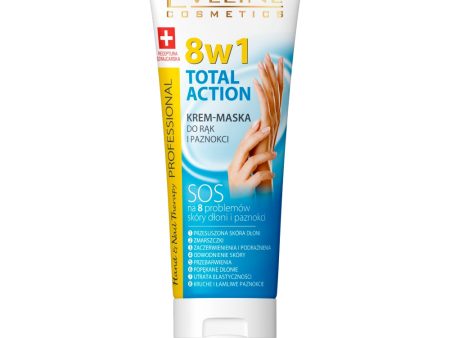 Hand&Nail Therapy Total Action 8w1 krem-maska do rąk i paznokci 75ml Cheap