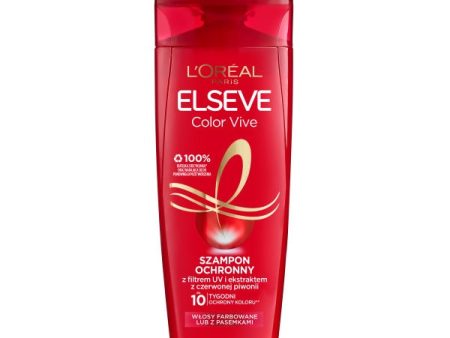 Elseve Color-Vive szampon ochronny do włosów farbowanych 400ml Fashion