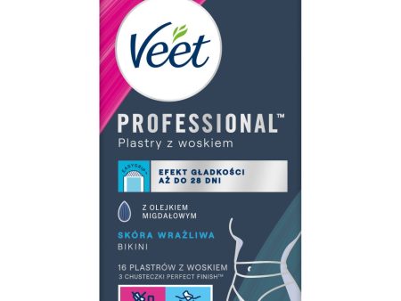 Professional plastry z woskiem skóra wrażliwa 16szt Online Hot Sale