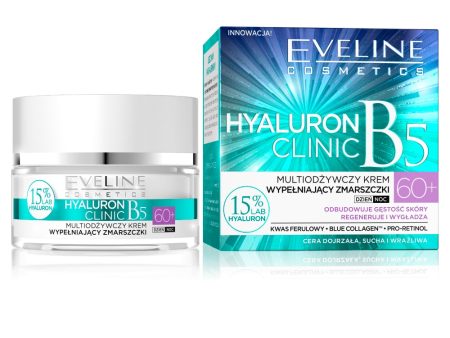 Hyaluron Clinic 60+ multiodżywczy krem wypełniający zmarszczki na dzień i na noc 50ml Online Hot Sale