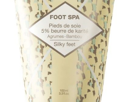 Foot Spa Silky Feet krem do stóp 5% masła karite 100ml Online now