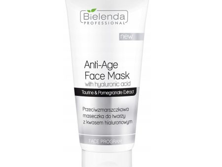 Anti-Age Face Mask przeciwzmarszczkowa maseczka do twarzy z kwasem hialuronowym 175ml For Discount