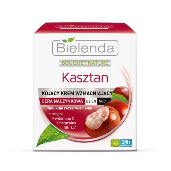 Bouquet Nature Kasztan kojący krem wzmacniający na dzień i noc 50ml Online Sale