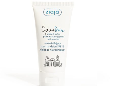 GdanSkin rozświetlający krem na dzień głęboko nawadniający SPF15 50ml Online Sale