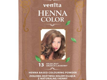 Henna Color ziołowa odżywka koloryzująca z naturalnej henny 13 Orzech Laskowy For Cheap