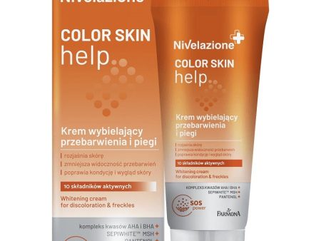 Nivelazione Color Skin Help kem wybielający przebarwienia i piegi 50ml Fashion