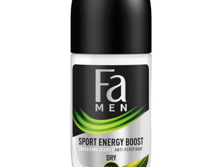 Men Sport Energy Boost 72h antyperspirant w kulce o energetyzującym zielonym zapachu 50ml Online now