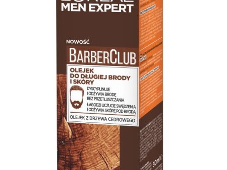 Men Expert Barber Club olejek do długiej brody i skóry 30ml Sale