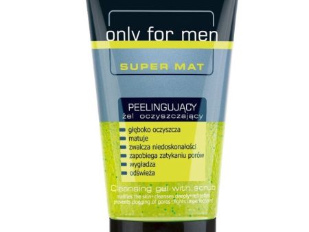 Only For Men Super Mat peelingujący żel oczyszczający 150ml Fashion