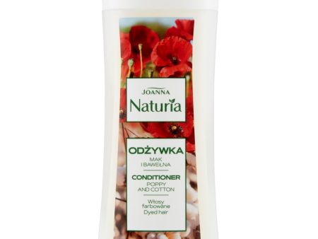 Naturia odżywka do włosów farbowanych Mak i Bawełna 200g Fashion