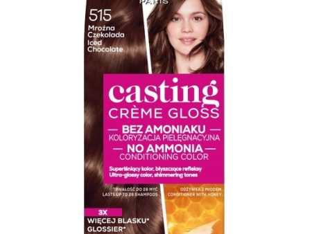 Casting Creme Gloss farba do włosów 515 Mroźna Czekolada Hot on Sale