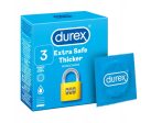 Durex prezerwatywy Extra Safe 3 szt grubsze nawilżane For Sale