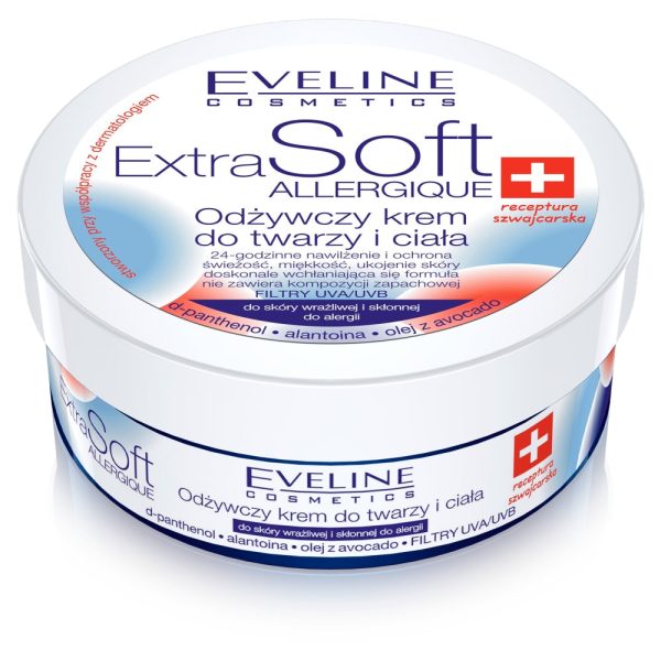 Extra Soft Allergique odżywczy krem do twarzy i ciała 200ml Online Hot Sale