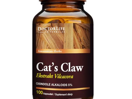 Cat s Claw Koci Pazur Extract 500mg suplement diety 100 kapsułek Supply