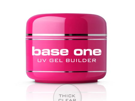 Base One Thick Clear bezbarwny żel budujący do paznokci 50g Online now