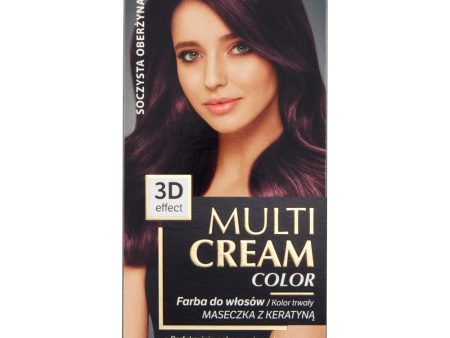 Multi Cream Color farba do włosów 37 Soczysta Oberżyna on Sale