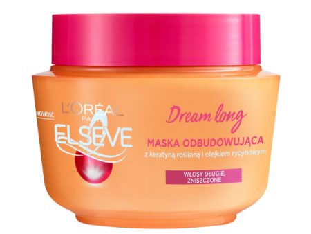 Elseve Dream Long maska odbudowująca do włosów długich i zniszczonych 300ml For Discount