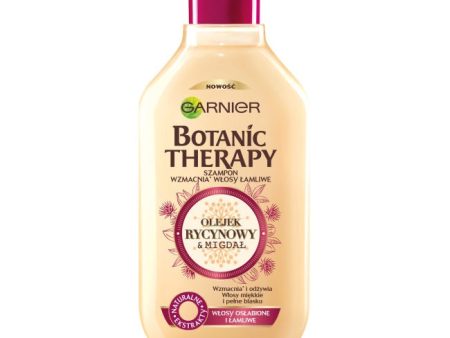 Botanic Therapy szampon do włosów osłabionych i łamliwych Olejek Rycynowy i Migdał 250ml on Sale