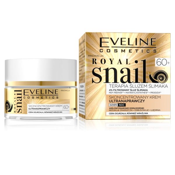 Royal Snail 60+ skoncentrowany krem ultranaprawczy na dzień i na noc 50ml Online Sale