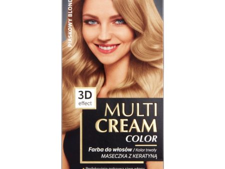 Multi Cream Color farba do włosów 31 Piaskowy Blond Hot on Sale