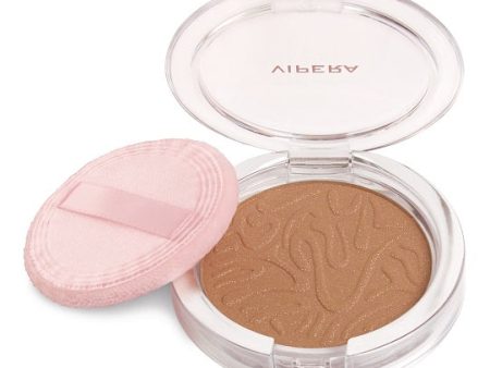 Fashion Powder brązujący puder prasowany ze złocistymi drobinkami 501 Bronzer with Golden Flecks 13g For Cheap