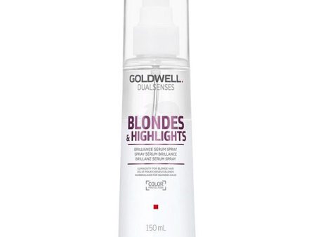 Dualsenses Blondes & Highlights Brilliance Serum Spray nabłyszczające serum w sprayu do włosów blond 150ml Online