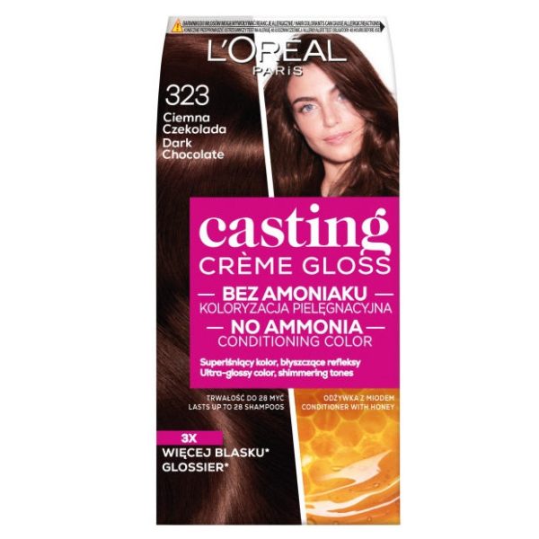 Casting Creme Gloss farba do włosów 323 Ciemna Czekolada Online Sale