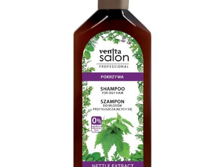 Salon Professional Shampoo For Oily Hair szampon ziołowy do włosów przetłuszczających się Pokrzywa 500ml Sale