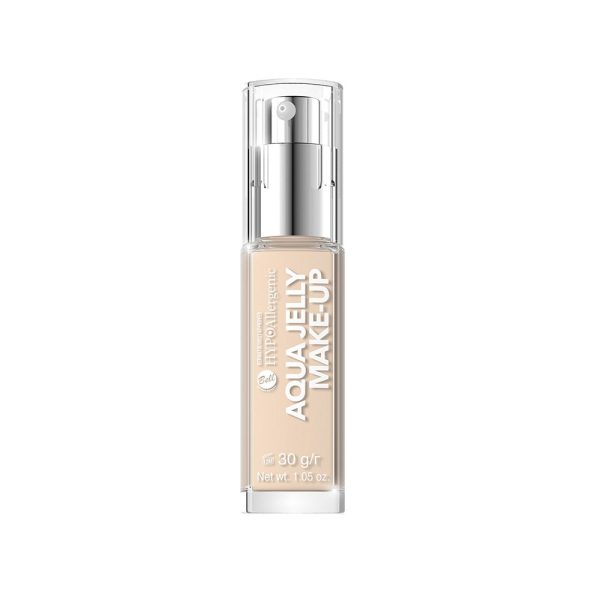 HypoAllergenic Aqua Jelly Make-Up hypoalergiczny podkład nawilżająco-matujący o konsystencji galaretki 02 Light Sand Beige 30g Online now