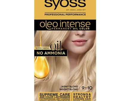 Oleo Intense farba do włosów trwale koloryzująca z olejkami 9-10 Jasny Blond Supply