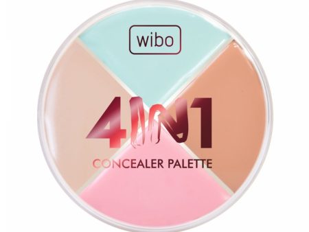 4in1 Concealer Palette korektor do twarzy 15.5g For Discount