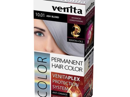 Plex Protection System Permanent Hair Color farba do włosów z systemem ochrony koloru 10.01 Ash Blond Online now