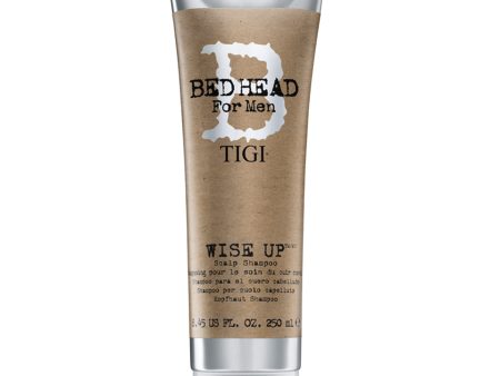 Bed Head For Men Wise Up Scalp Shampoo oczyszczający szampon dla mężczyzn 250ml Online Sale