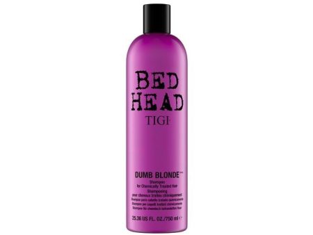 Bed Head Dumb Blonde Shampoo For Chemically Treated Hair szampon do włosów blond 750ml Online