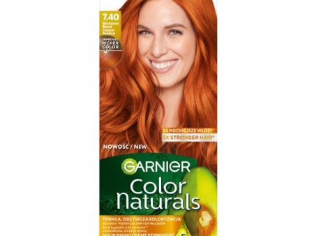 Color Naturals odżywcza farba do włosów 7.40 Miedziany Blond Online