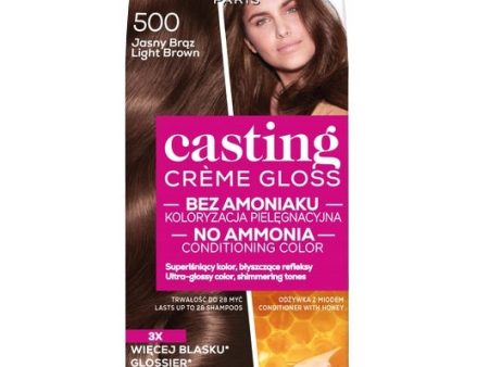 Casting Creme Gloss farba do włosów 500 Jasny Brąz For Cheap