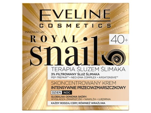 Royal Snail 40+ skoncentrowany krem intensywnie przeciwzmarszczkowy na dzień i na noc 50ml Online