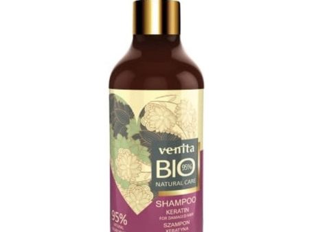 Bio Natural Care Regenerating Hair Shampoo regenerujący szampon do włosów Keratyna 400ml Discount