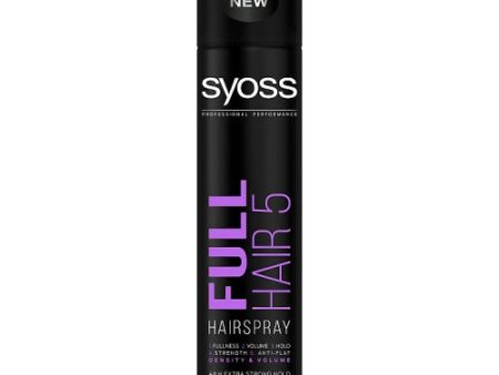 Full Hair 5 Hairspray lakier do włosów w sprayu Extra Strong 300ml Sale