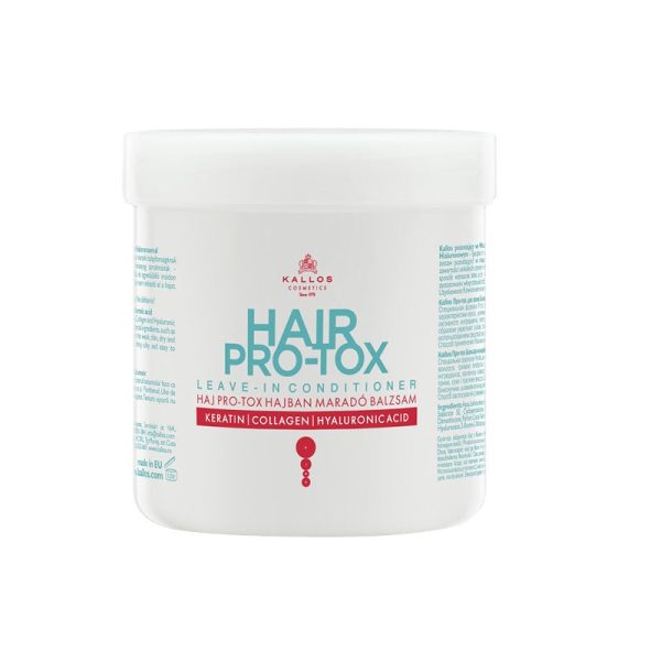 Hair Pro-Tox Leave-In Conditioner odżywka do włosów z keratyną kolagenem i kwasem hialuronowym 250ml Online now