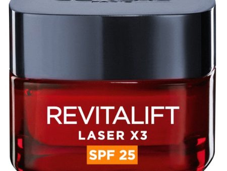 Revitalift Laser X3 SPF25 krem anti-age na dzień 50ml Hot on Sale