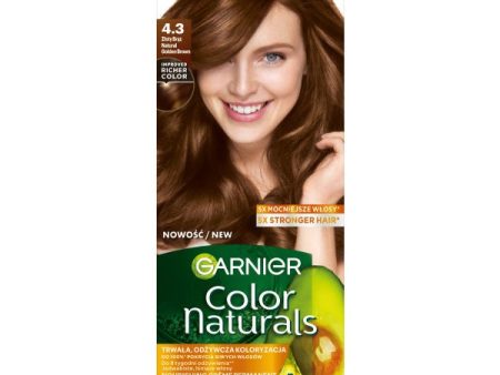 Color Naturals odżywcza farba do włosów 4.3 Złoty Brąz Online