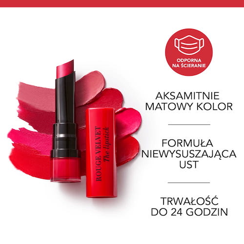 Rouge Velvet The Lipstick matowa pomadka do ust 04 Hip Hip Pink 2.4g For Sale