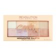 SophX Highlighter Palette paleta rozświetlaczy 8x2.5g For Sale