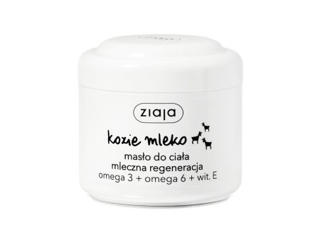 Kozie Mleko masło do ciała mleczna regeneracja Omega 3 + Omega 6 + Witamina E 200ml Online