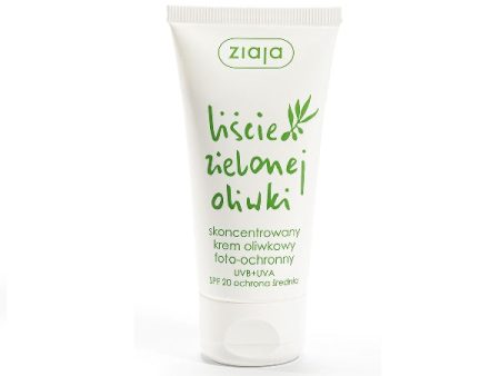 Liście Zielonej Oliwki skoncentrowany krem oliwkowy każdy rodzaj skóry SPF20 50ml Online Hot Sale