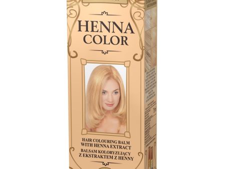 Henna Color balsam koloryzujący z ekstraktem z henny 1 Słoneczny Blond 75ml For Sale