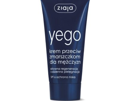 Yego krem przeciwzmarszczkowy dla mężczyzn 50ml For Cheap