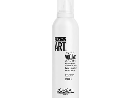 Tecni Art Full Volume Extra Mousse pianka nadająca włosom ekstraobjętość Force 5 250ml Fashion