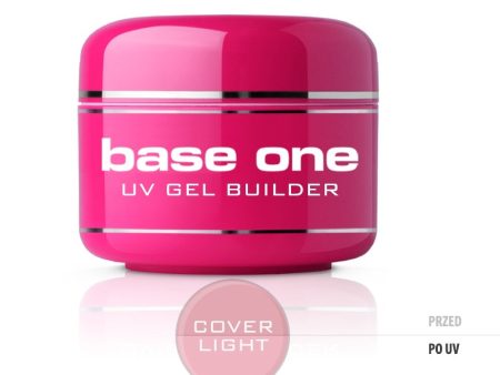 Gel Base One Cover Light maskujący żel UV do paznokci 50g Online now